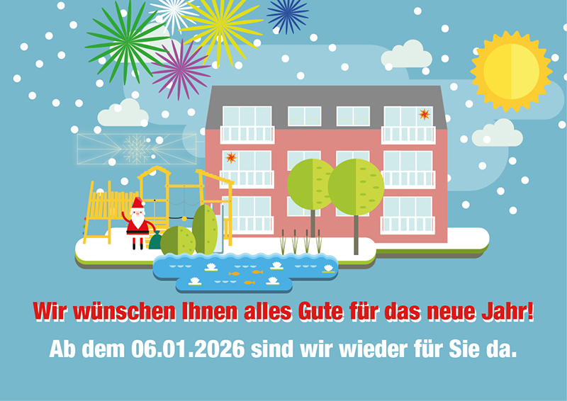 Alles Gute für das neue Jahr